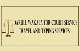 Darull Wakala For Court Service Travel And Typing Services